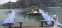 貴州保定易水湖浮橋